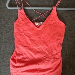 Gaze Coral Camisole Top